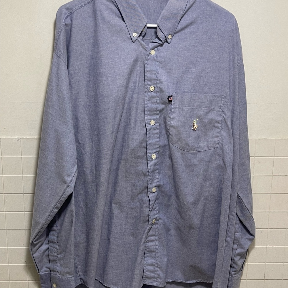 Ralph Lauren Light Blue Casual Button Down Shirt